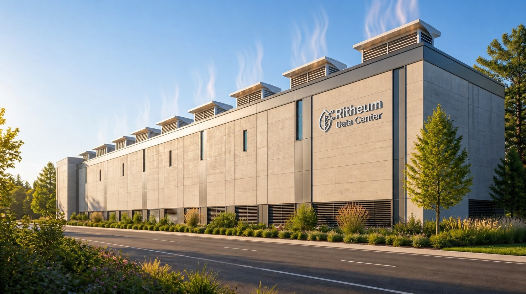 Ritheum data center architectural concept